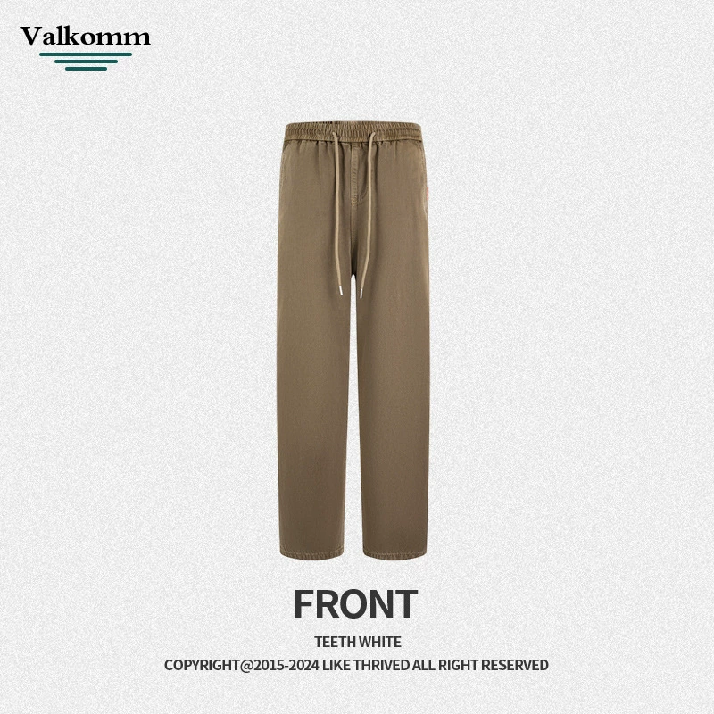 厂家直销男士宽松水洗牛仔长裤，休闲风格，青春潮流直筒牛仔裤