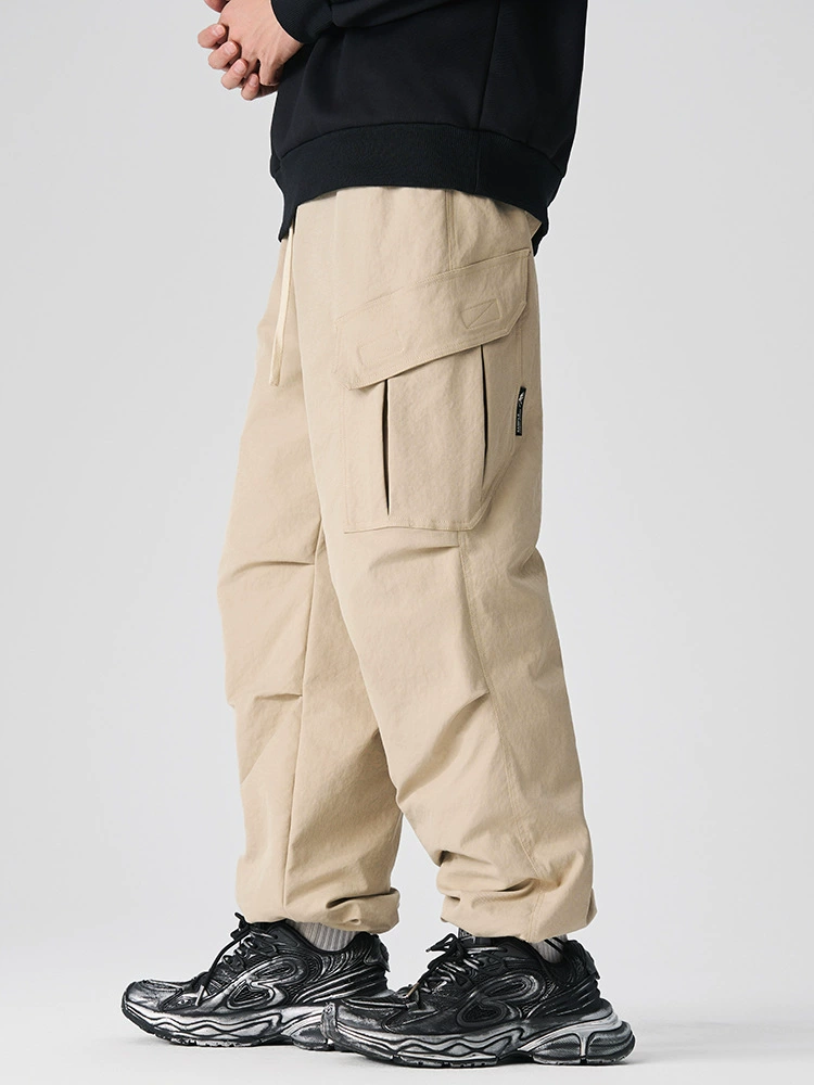 厂家直销男士防水加厚牛仔裤，宽松直筒设计，秋冬休闲必备，多口袋风格