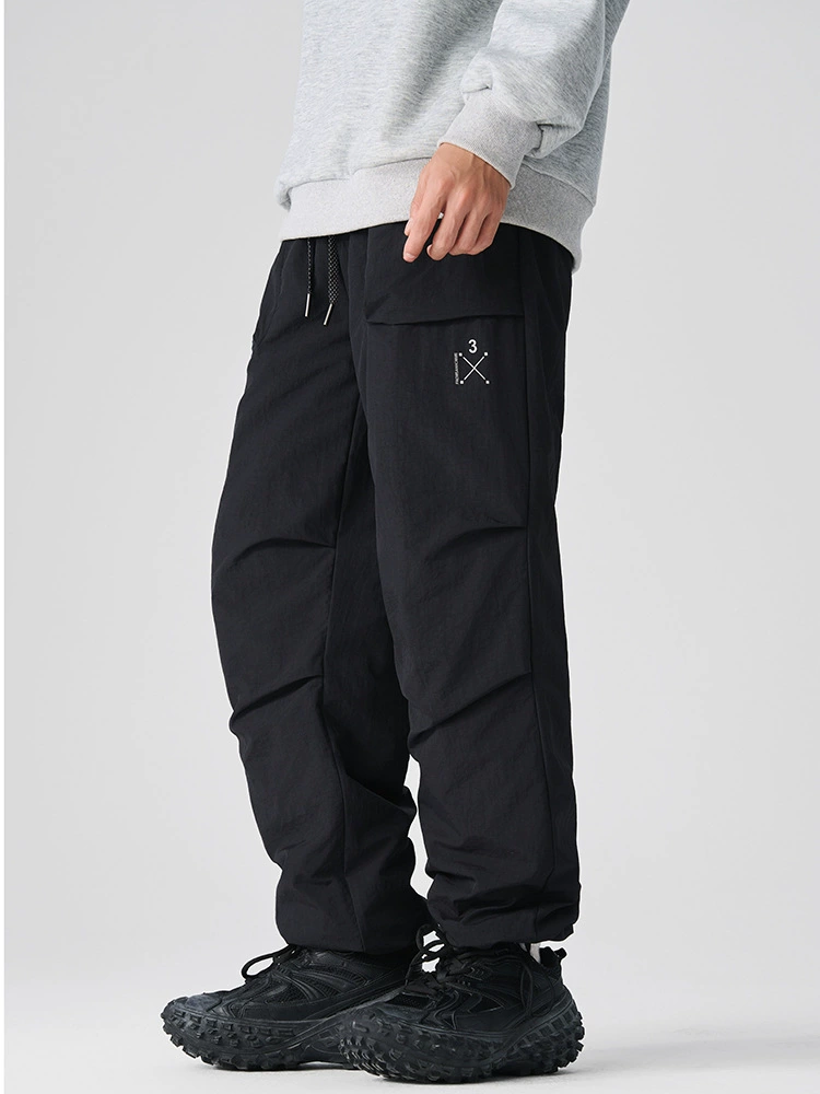 厂家直销男士加厚保暖牛仔裤，宽松直筒设计，冬季休闲风格，多口袋实用功能，时尚潮流款式