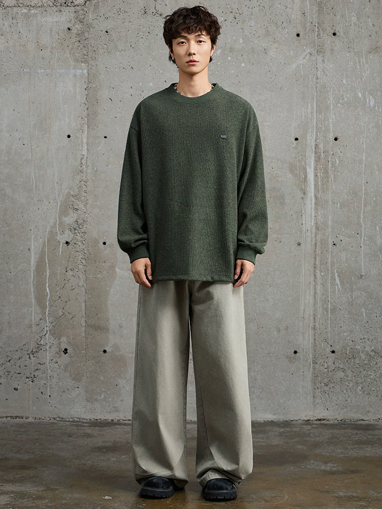 厂家直销男士宽松印花牛仔外套，春秋休闲，金属装饰多口袋设计