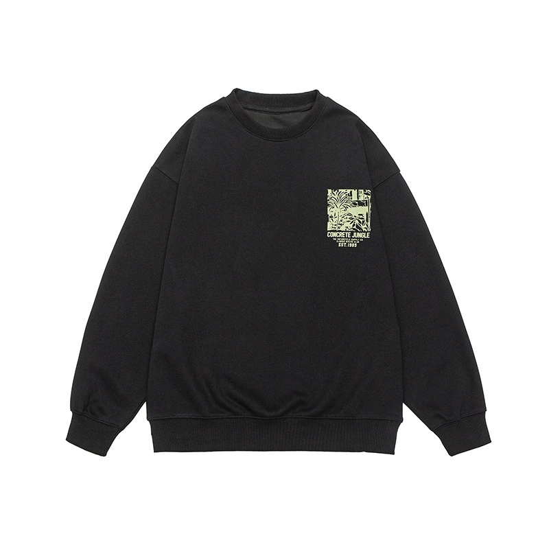 厂家直销青少年男士宽松印花牛仔外套，休闲风格，数码印花设计