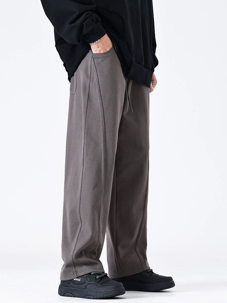 厂家直销男士宽松微弹直筒牛仔裤，秋冬休闲必备，多口袋设计