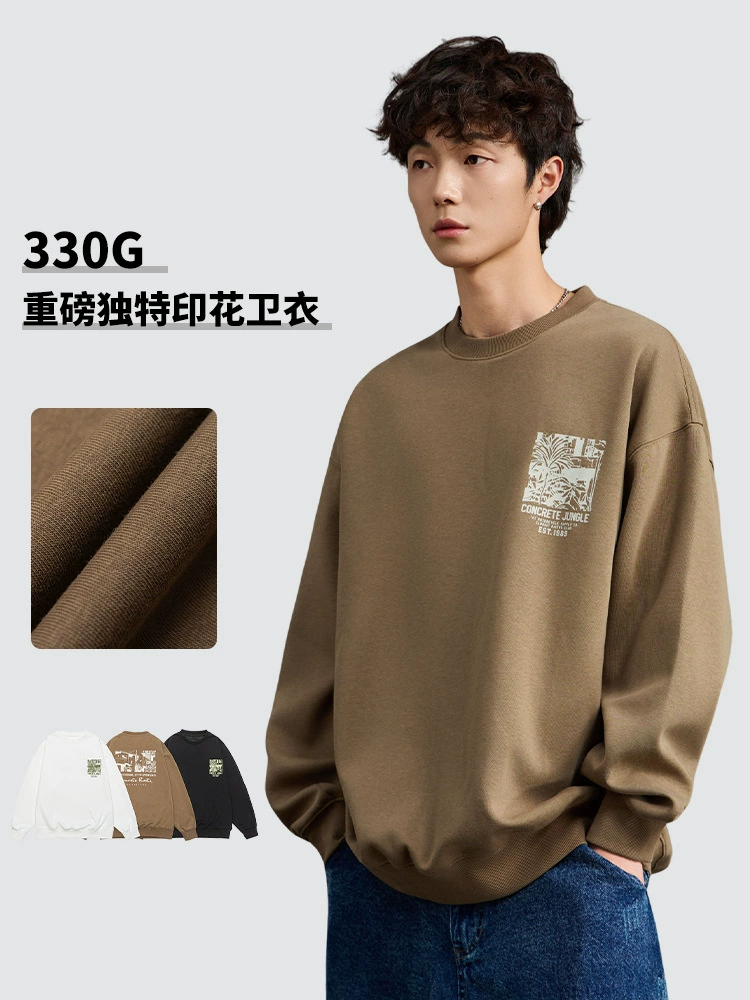 厂家直销青少年男士宽松印花牛仔外套，休闲风格，数码印花设计