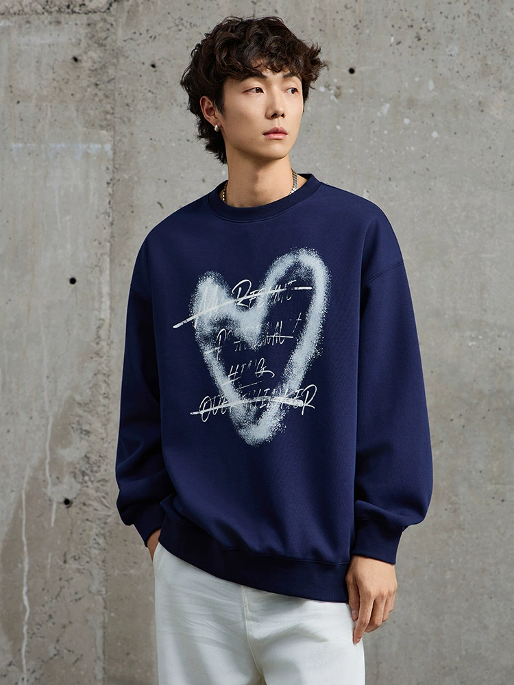 厂家直销男士宽松数码印花牛仔外套，秋季休闲风格，舒适透气棉质设计