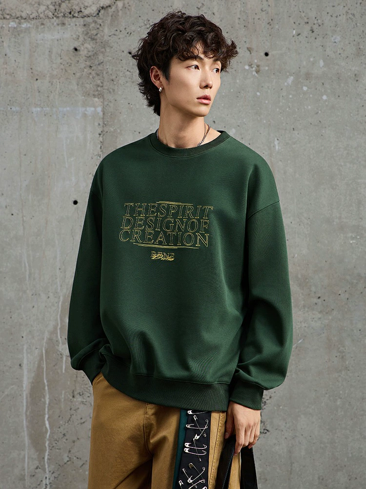 厂家直销青少年宽松刺绣牛仔外套，春秋休闲风格，字母图案设计