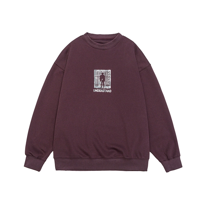 厂家直销男士潮牌宽松牛仔外套，印花设计，休闲风格，春秋款，多口袋功能