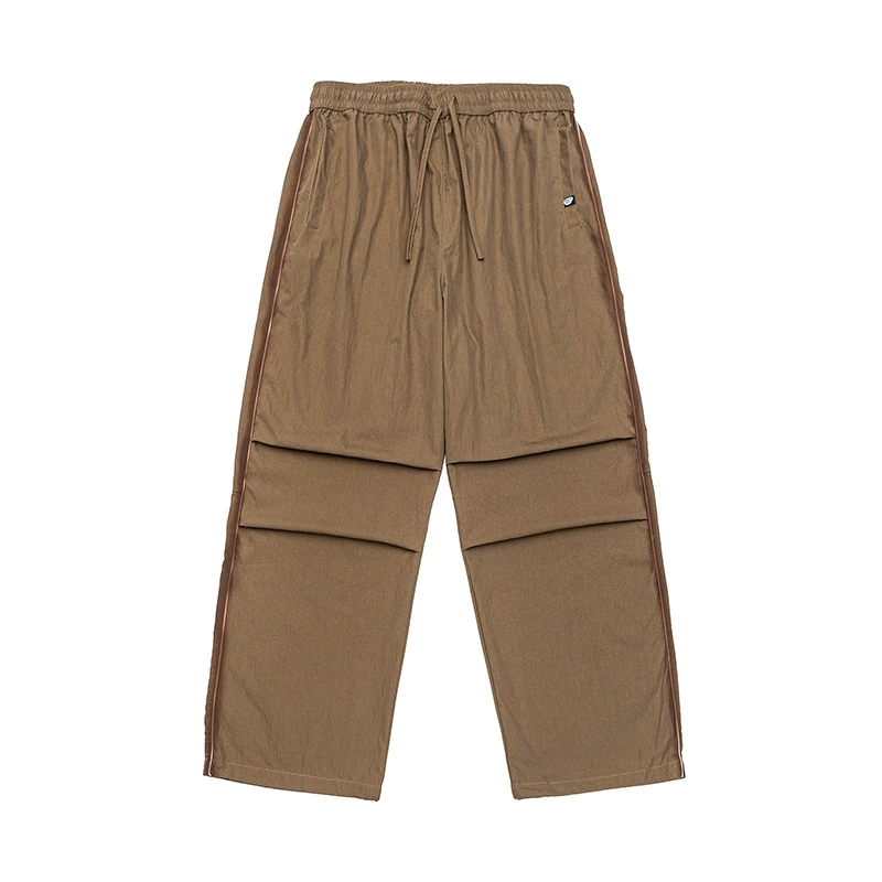 厂家直销男士宽松透气加厚阔腿牛仔裤，四季休闲，拼色设计耐磨防风