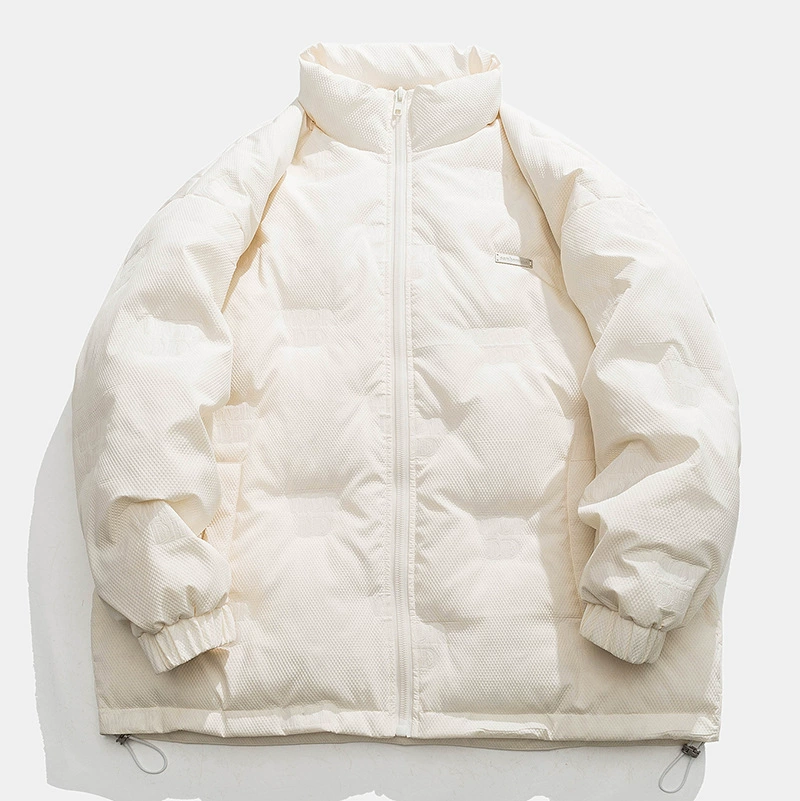 厂家直销男士宽松加厚防风防寒牛仔外套，冬季运动风格，多口袋设计