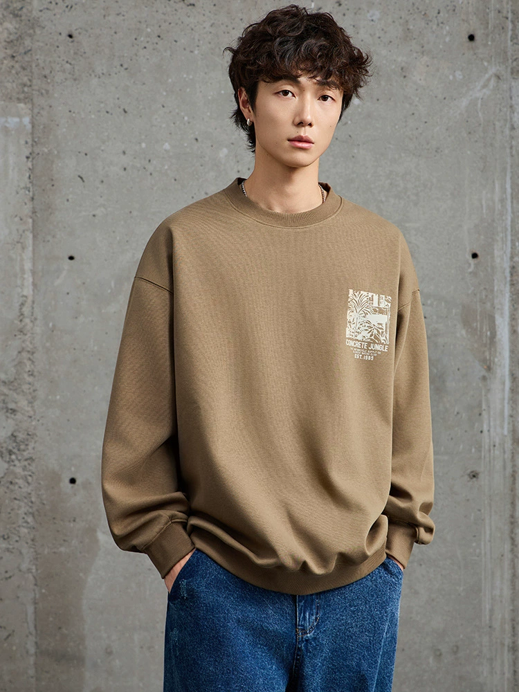 厂家直销青少年男士宽松印花牛仔外套，休闲风格，数码印花设计