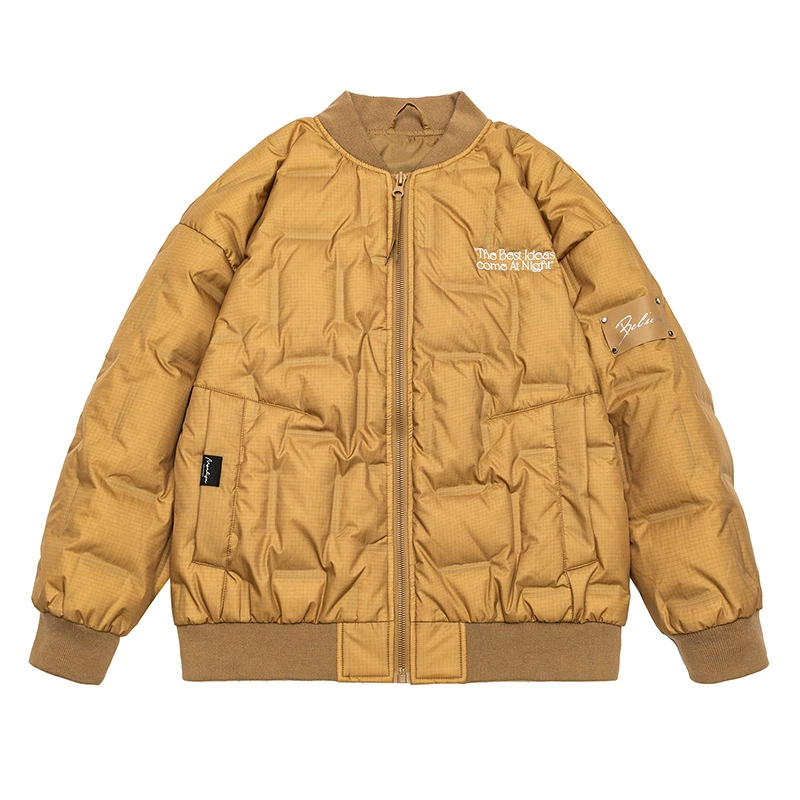 厂家直销青少年男士牛仔外套，宽松加厚，简约风格，冬季休闲，防风多口袋设计