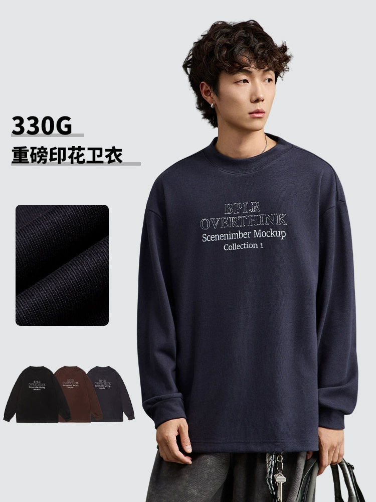 厂家直销青年宽松印花牛仔外套，秋季休闲风格，透气弹力设计