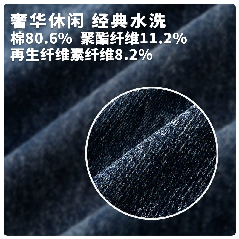 厂家直销青年宽松水洗做旧牛仔外套，春秋休闲风格，多口袋设计