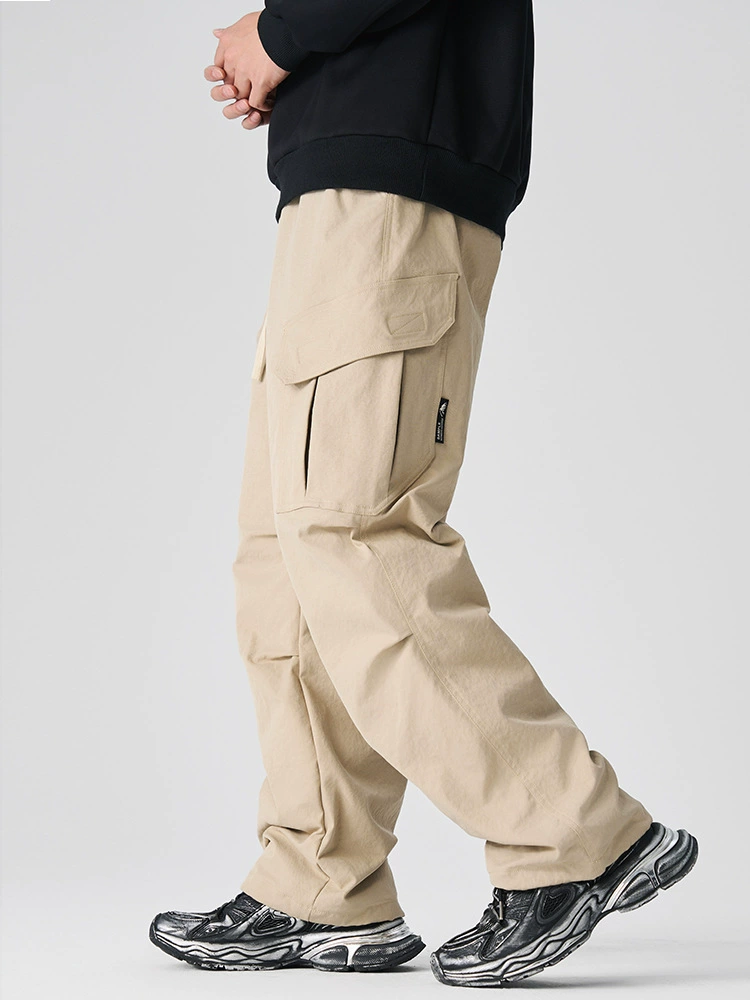 厂家直销男士防水加厚牛仔裤，宽松直筒设计，秋冬休闲必备，多口袋风格