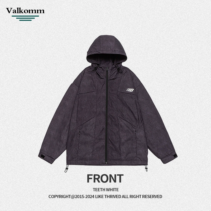 厂家直销男士高端轻薄宽松牛仔外套，休闲风格，耐磨多口袋设计