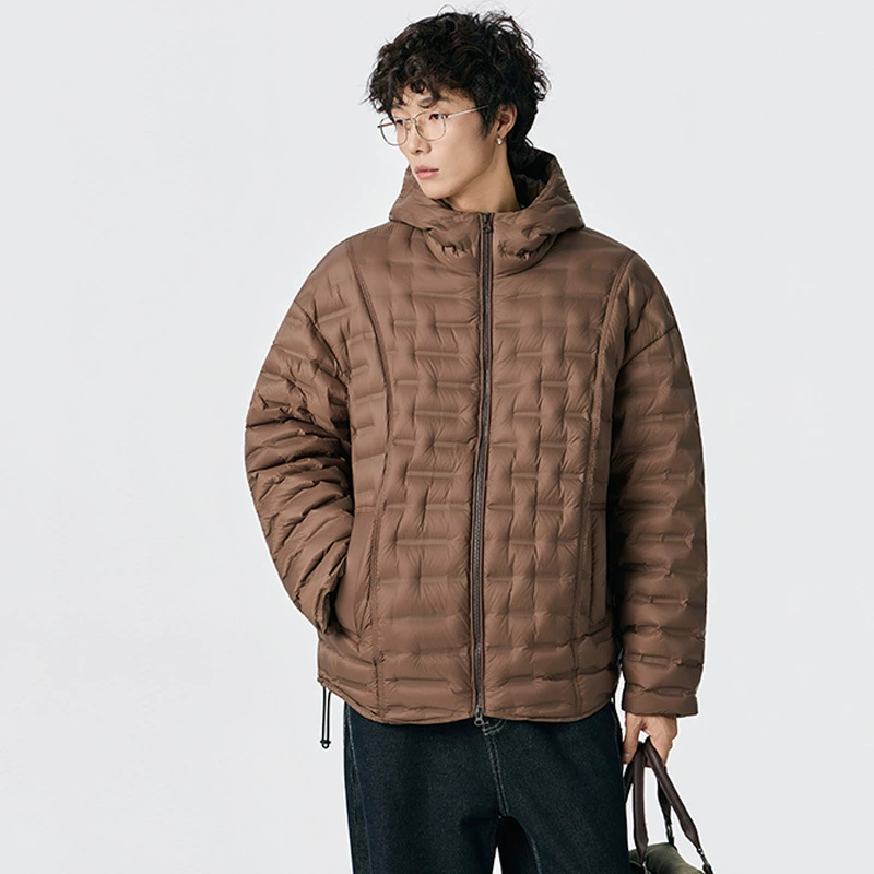 厂家直销男士宽松加厚牛仔外套，简约风格，适合日常通勤，防风防寒，适合冬季穿着