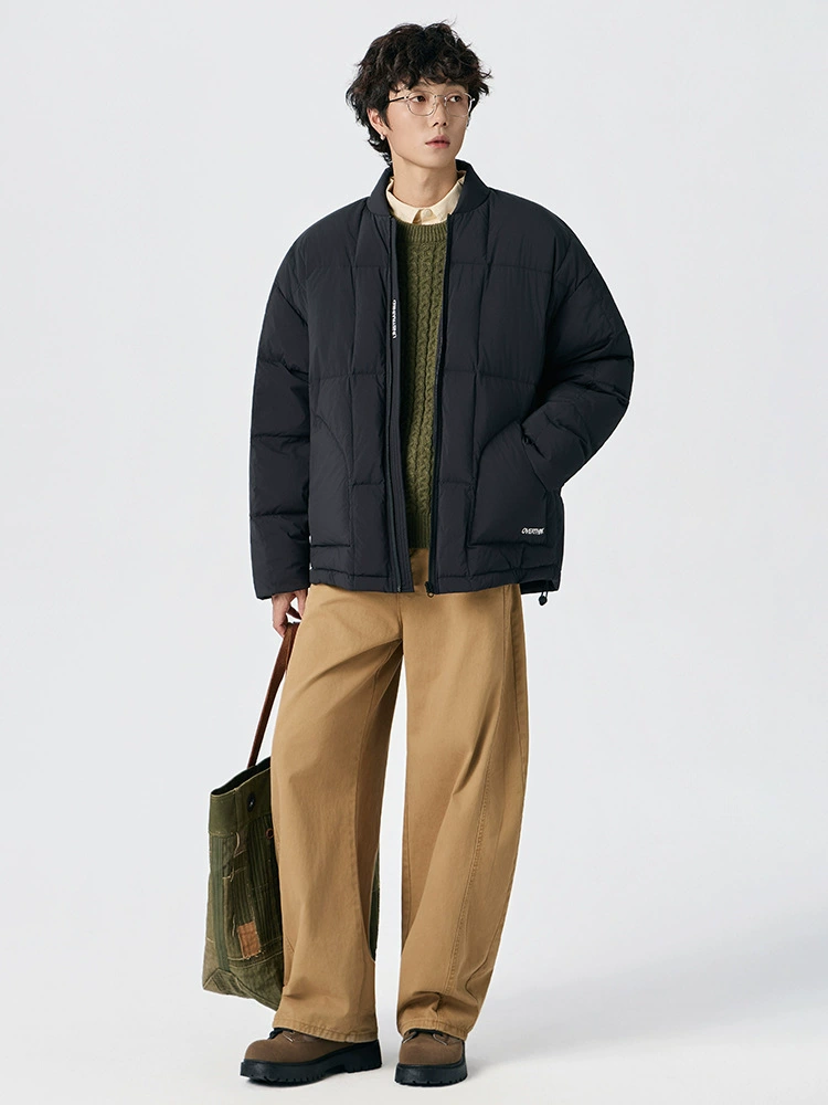 厂家直销男士加厚宽松款牛仔外套，秋冬休闲风格，多口袋设计