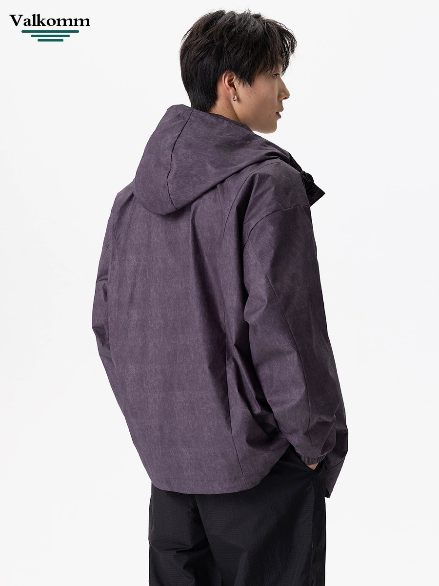 厂家直销男士高端轻薄宽松牛仔外套，休闲风格，耐磨多口袋设计