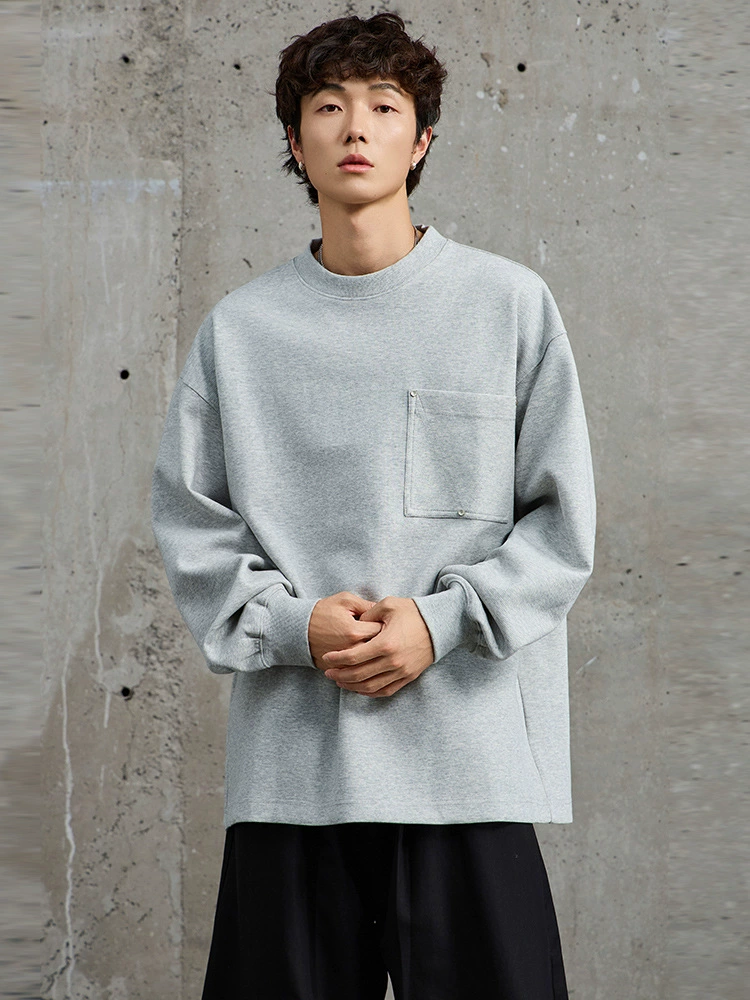 厂家直销男士宽松黑色休闲牛仔外套，春秋季，金属装饰免烫处理