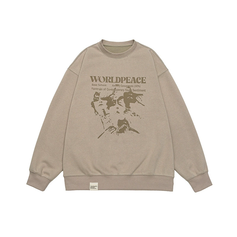 厂家直销男士宽松人物印花牛仔外套，春秋休闲，优质棉料，时尚百搭