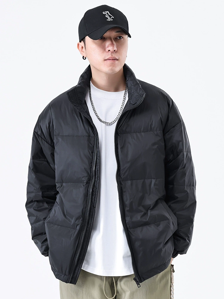 厂家直销男士修身加厚冬季牛仔外套，宽松款式，休闲风格，多口袋设计