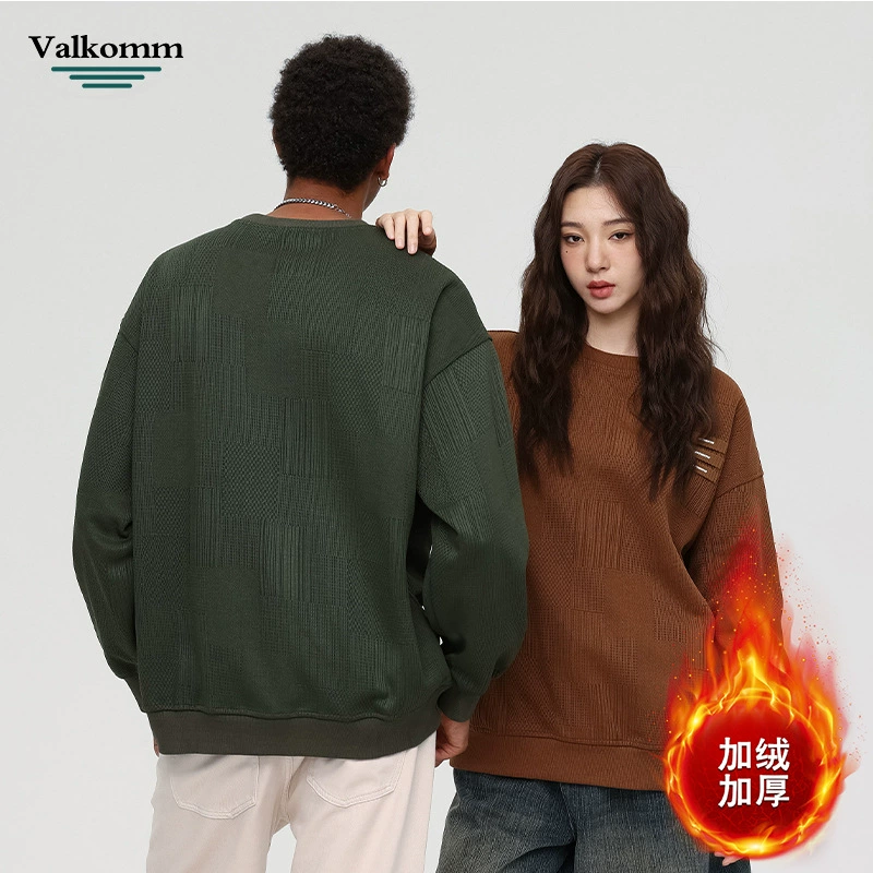 厂家直销男士宽松透气长袖休闲卫衣，春秋日常，高品质免烫处理