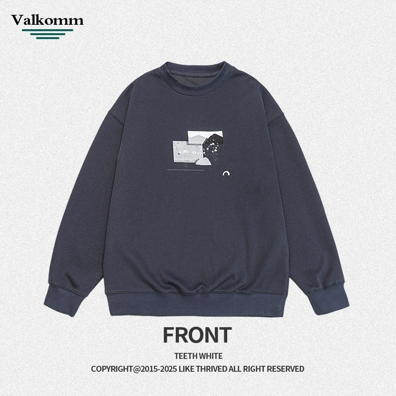 厂家直销男士宽松印花牛仔外套，春秋休闲风格，数码工艺设计