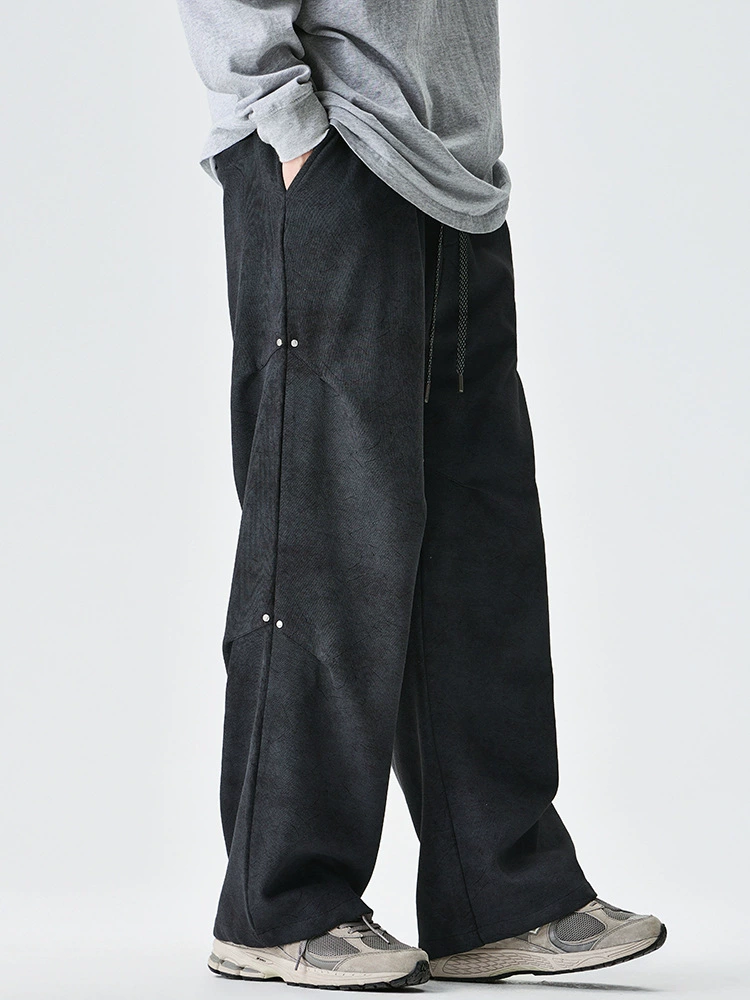 厂家直销男士宽松修身牛仔裤，时尚直筒设计，秋冬休闲风格，多口袋实用款式