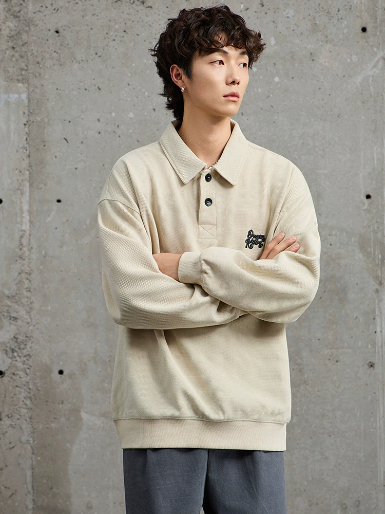 厂家直销男士宽松刺绣牛仔外套，休闲风格，春秋季，多口袋设计