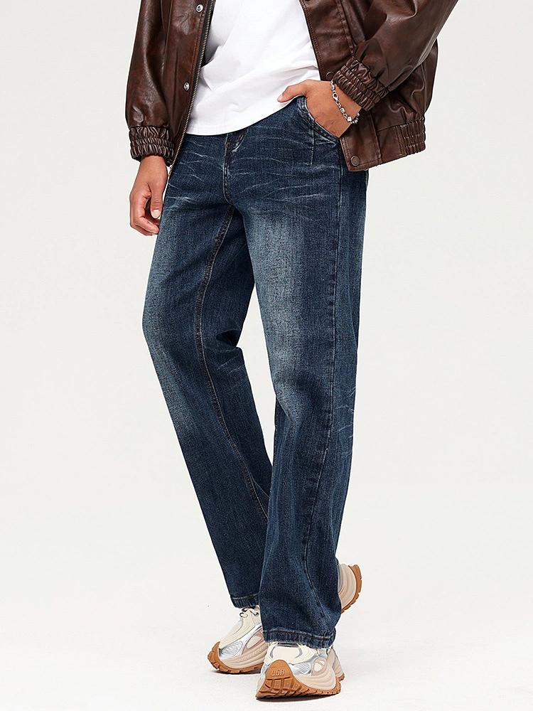 Джинсы микро-раструб, черные, водостойкий деним, повседневные, для молодежи, комфортные, стиль streetwear