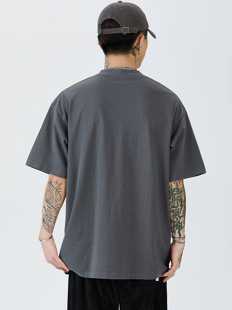 厂家直销男士宽松透气水洗牛仔裤，夏季休闲风格，修身设计，多口袋功能