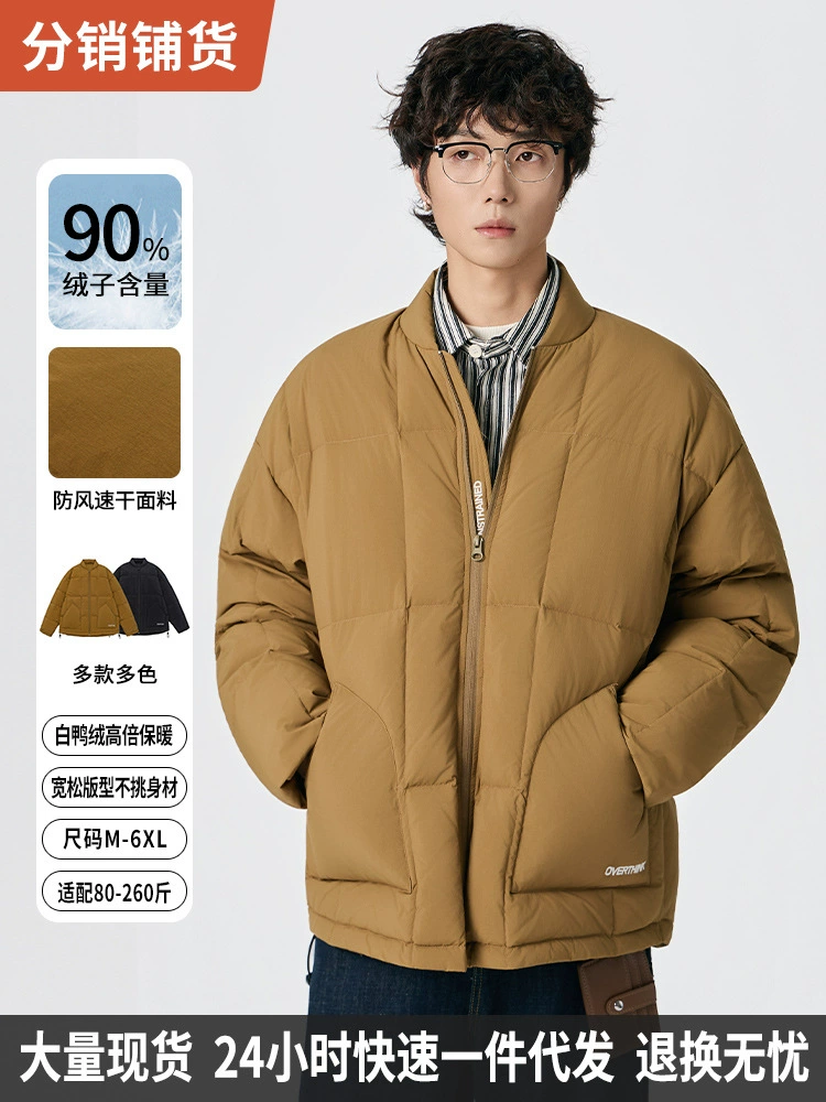 厂家直销男士加厚宽松款牛仔外套，秋冬休闲风格，多口袋设计