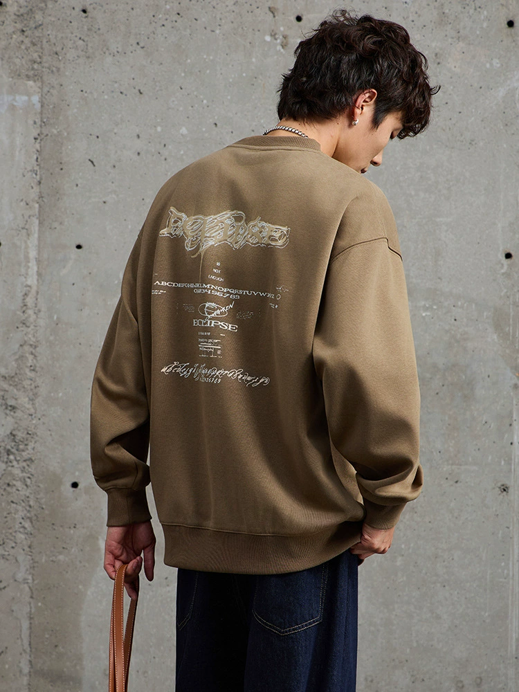 厂家直销男士宽松牛仔外套，春秋休闲风格，印花设计 时尚百搭