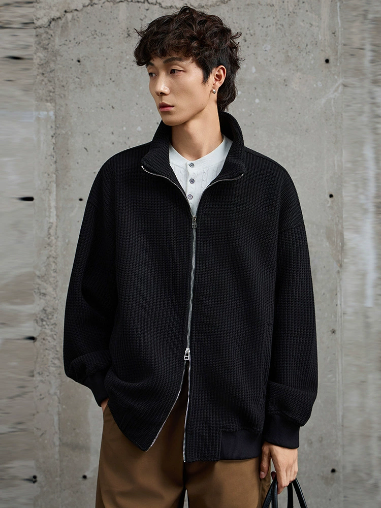 厂家直销男士透气宽松牛仔外套，简约风格，休闲场合，多口袋设计