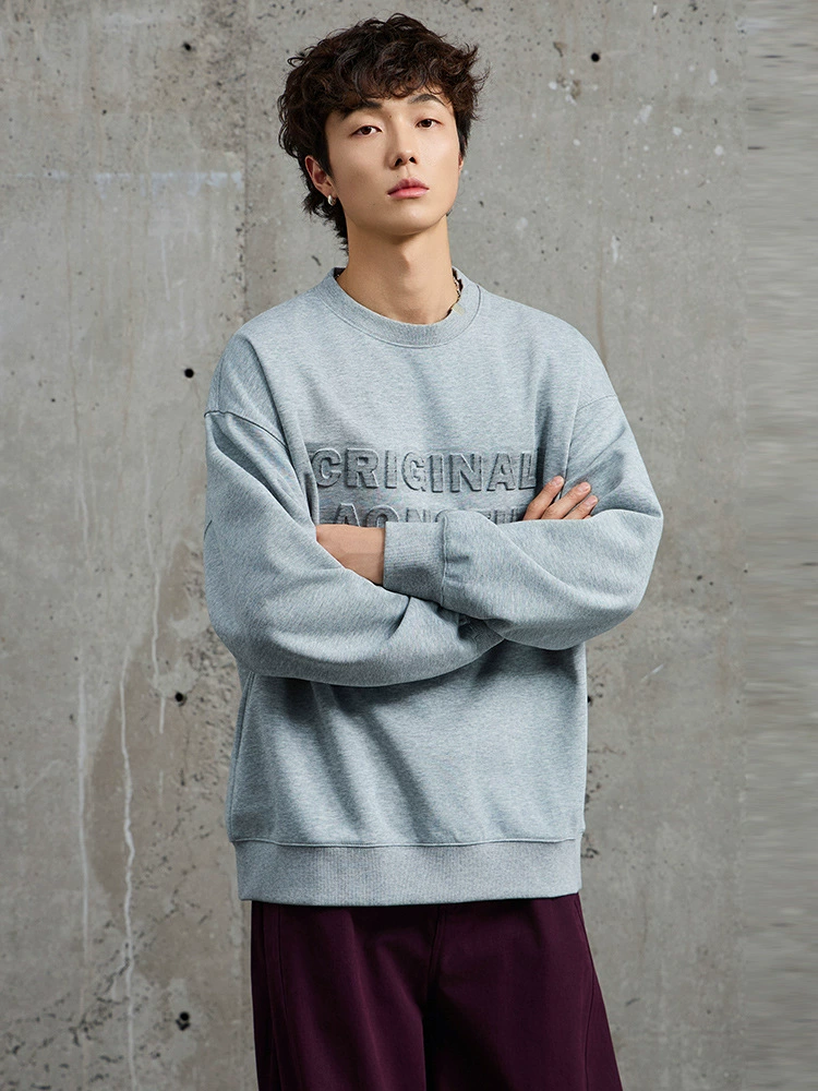 厂家直销男士宽松字母印花牛仔外套，休闲风格，春秋季节可搭配