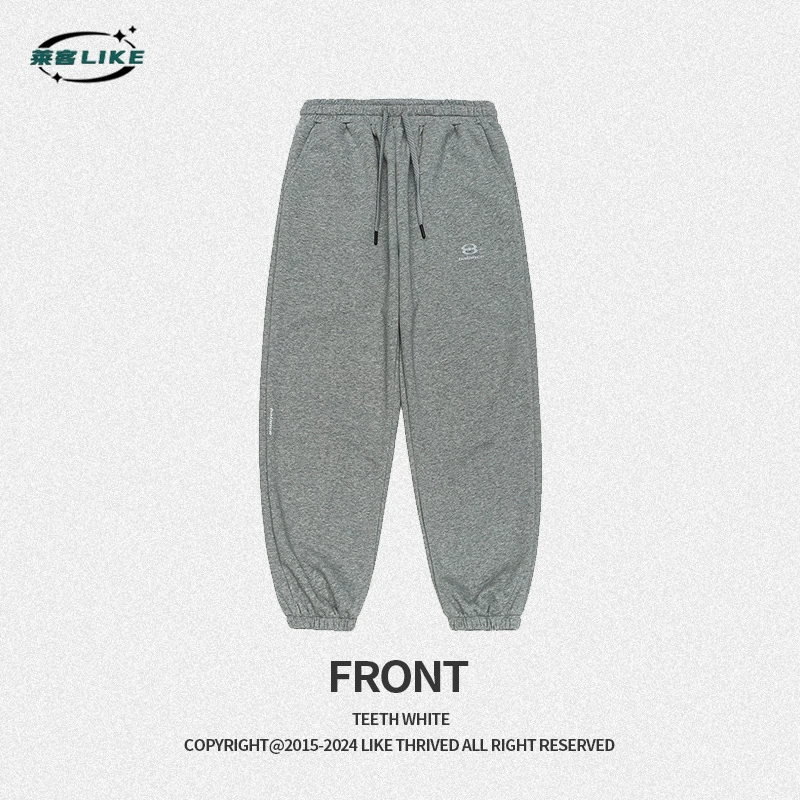 厂家直销男士宽松牛仔裤，舒适透气，休闲风格，束脚设计，春秋季多口袋特性