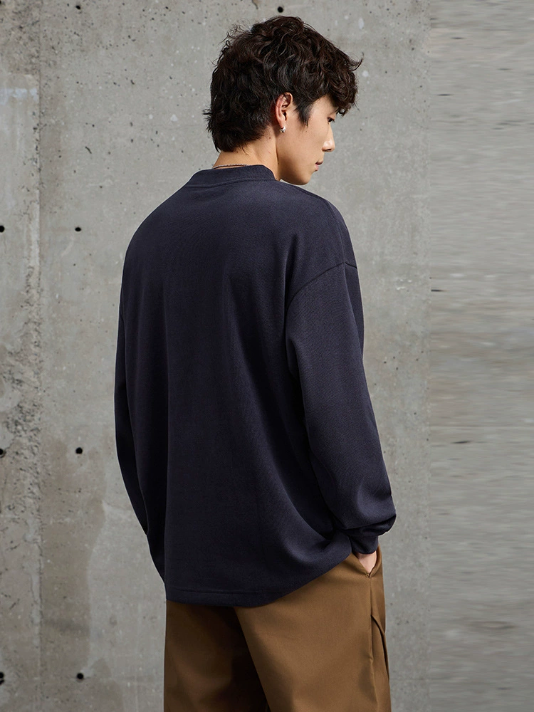 厂家直销男士宽松透气刺绣牛仔外套，秋季休闲风格，多口袋设计