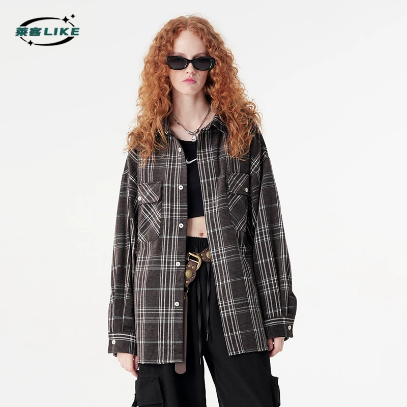 厂家直销男士宽松牛仔外套，春秋季休闲风格，耐磨多口袋设计