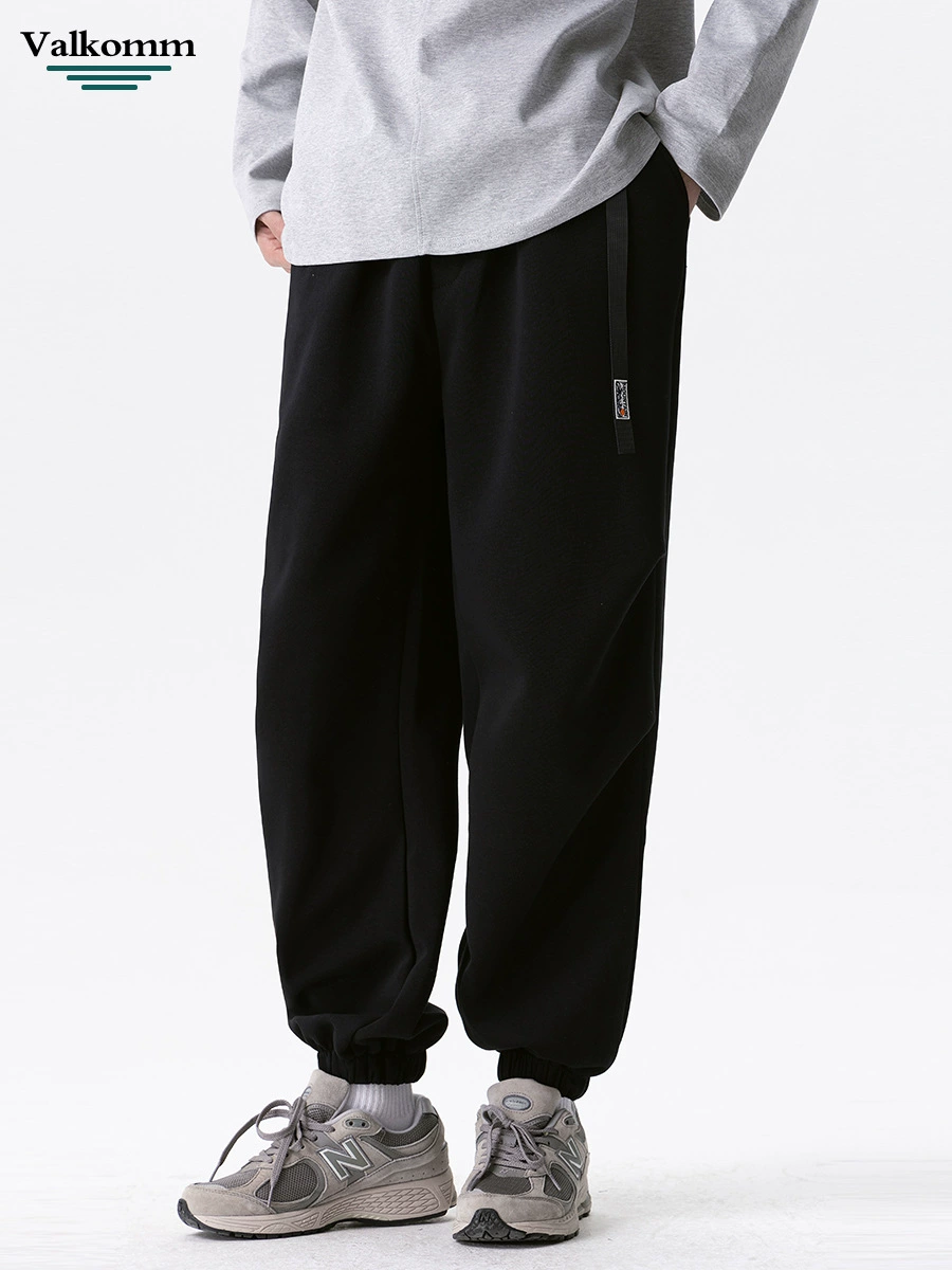 厂家直销男士宽松伞兵裤，加厚休闲牛仔裤，适合春秋季，压皱工艺，百搭潮流风格