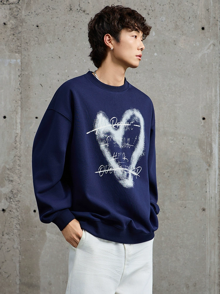 厂家直销男士宽松数码印花牛仔外套，秋季休闲风格，舒适透气棉质设计