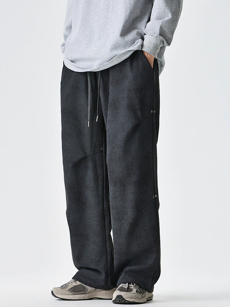 厂家直销男士宽松修身牛仔裤，时尚直筒设计，秋冬休闲风格，多口袋实用款式