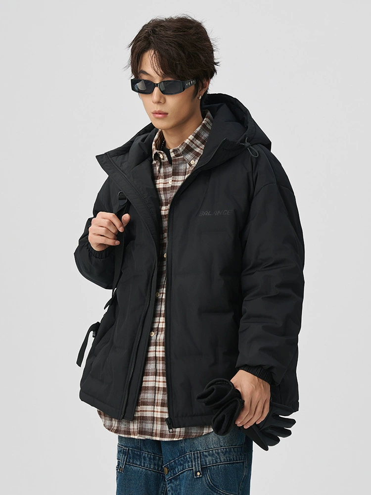 厂家直销男士加厚保暖宽松牛仔外套，冬季休闲风格，防寒防风设计