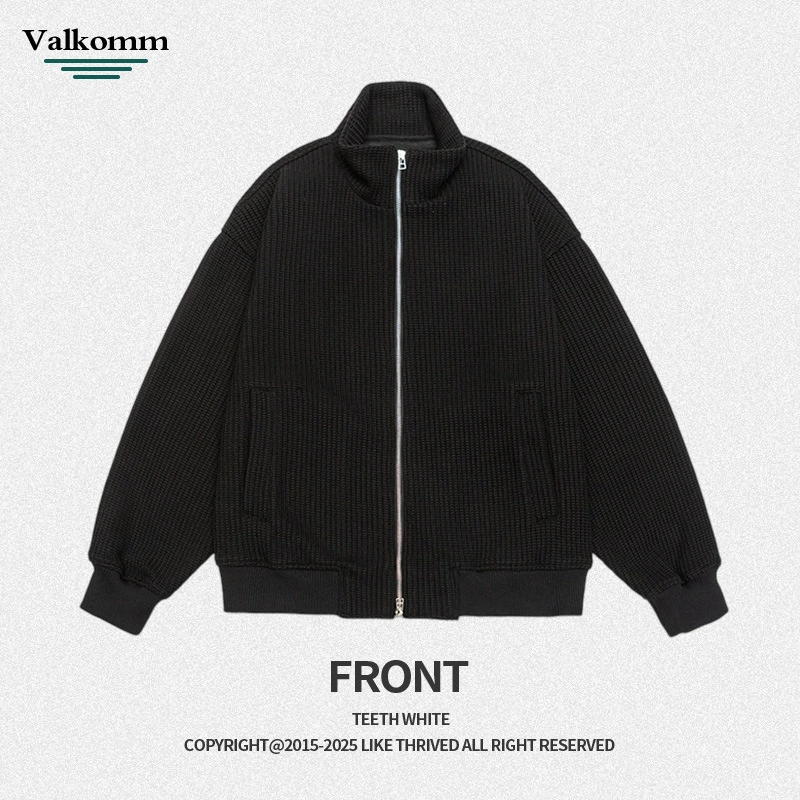 厂家直销男士透气宽松牛仔外套，简约风格，休闲场合，多口袋设计