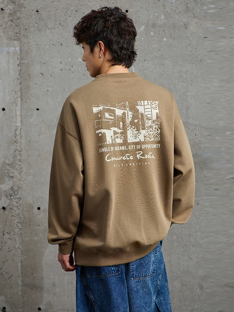 厂家直销青少年男士宽松印花牛仔外套，休闲风格，数码印花设计