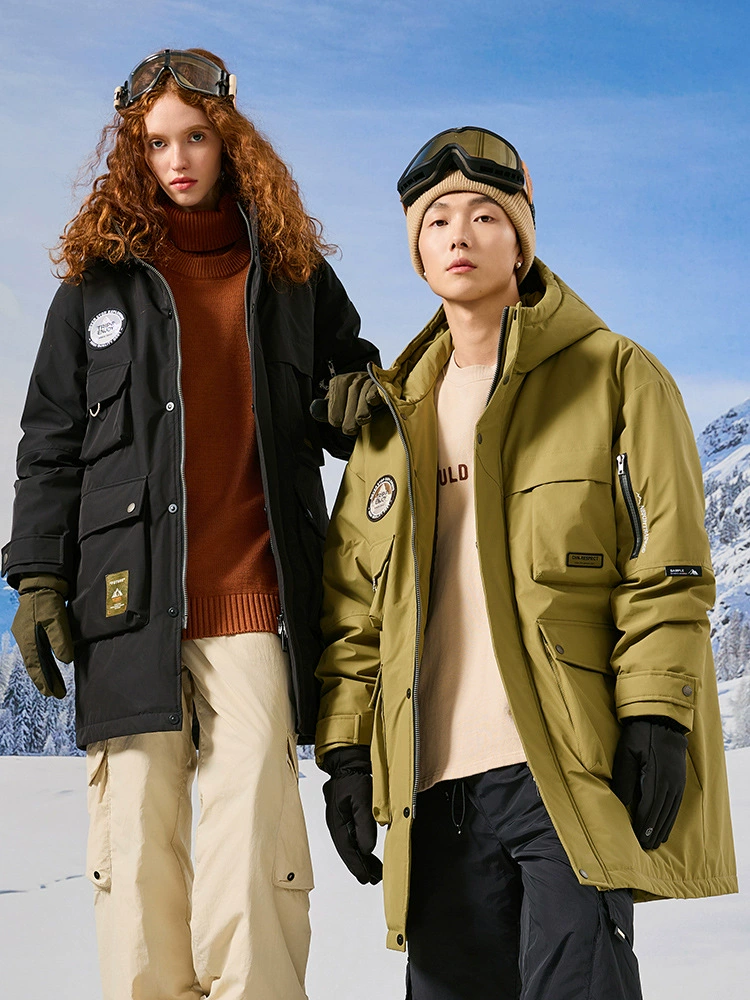 厂家直销男士宽松显瘦连帽牛仔外套，长款休闲风格，加厚防寒大口袋设计，高街款式