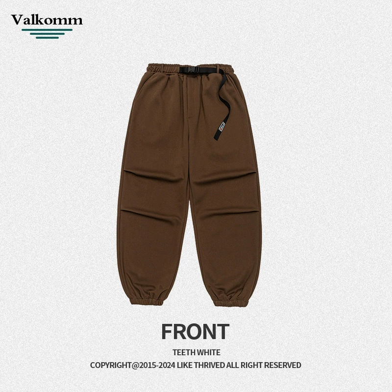 厂家直销男士宽松伞兵裤，加厚休闲牛仔裤，适合春秋季，压皱工艺，百搭潮流风格