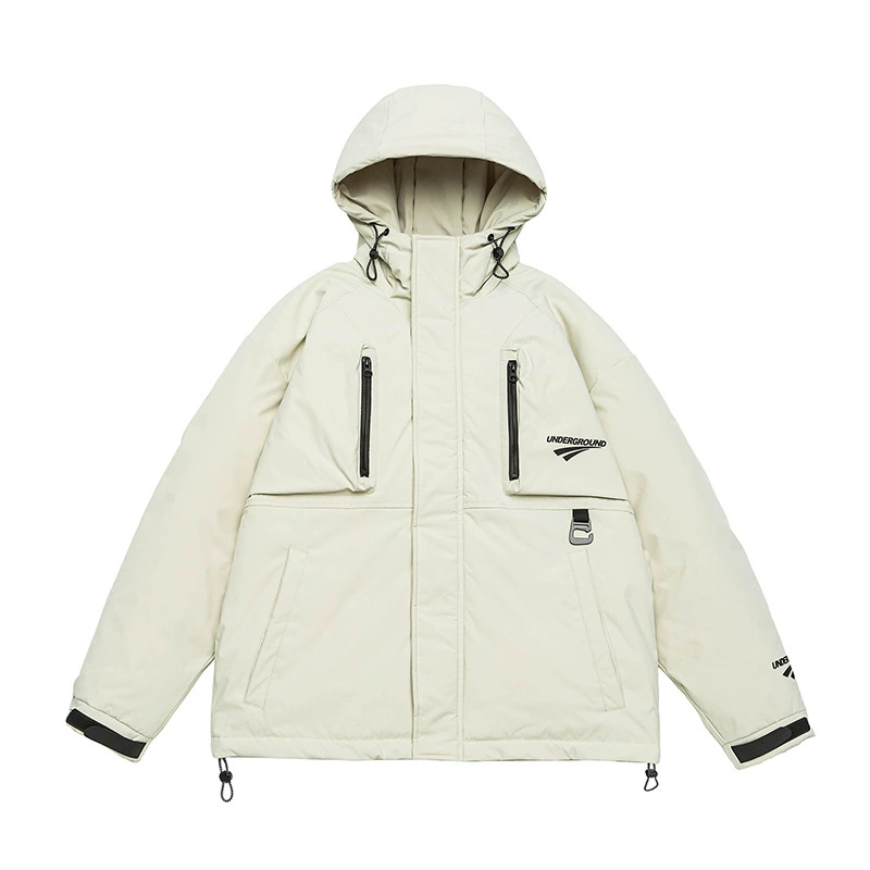 厂家直销男士宽松防寒防风牛仔外套，高街潮流，休闲风格，长款加厚设计