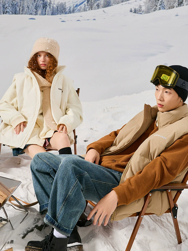 厂家直销男士加厚宽松牛仔外套，休闲风格，防风多口袋设计，冬季新品