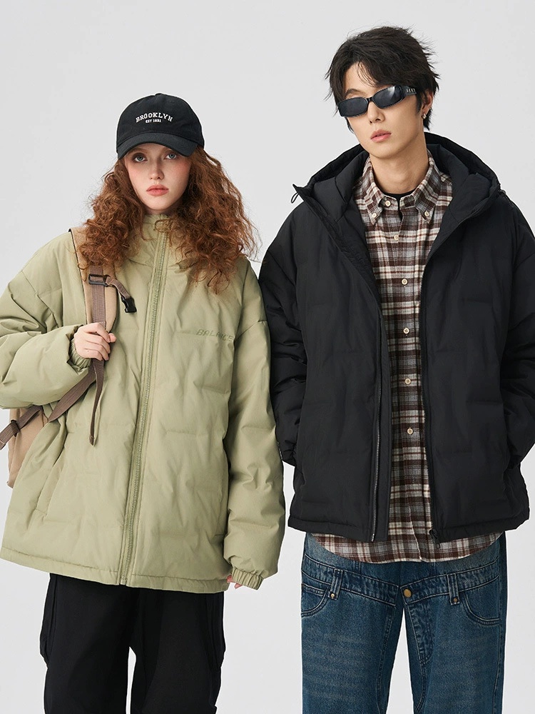 厂家直销男士加厚保暖宽松牛仔外套，冬季休闲风格，防寒防风设计