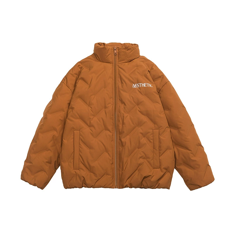 厂家直销青少年加厚防风保暖牛仔外套，宽松型，冬季休闲风格，简约纯色设计