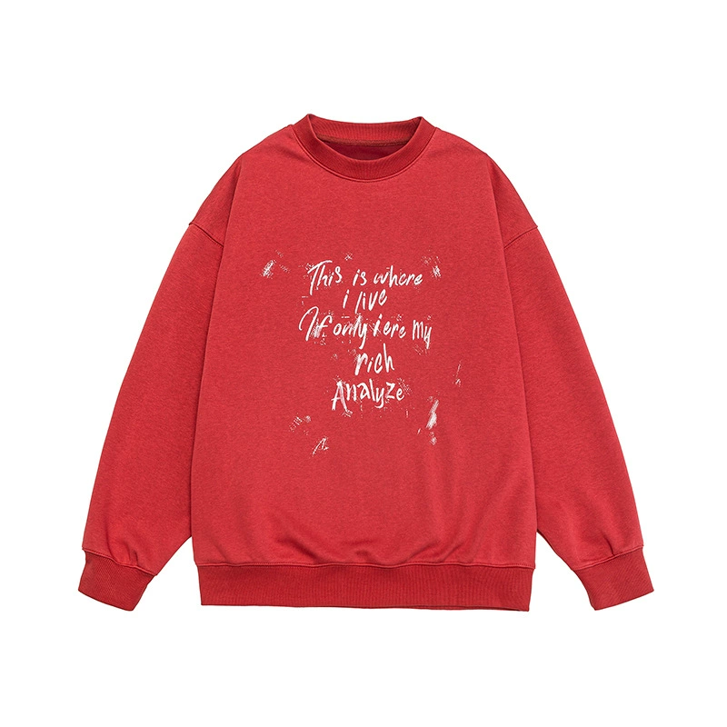 厂家直销男士宽松修身字母印花牛仔外套，春秋休闲风格，普通厚度舒适面料